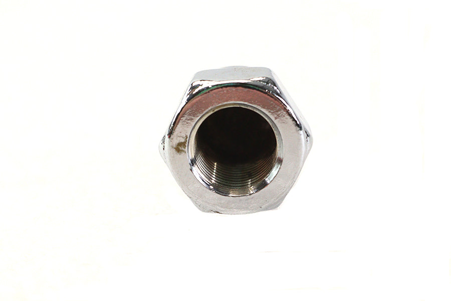 Chrome Acorn Nut Fine 1/2 inch-20 Thread