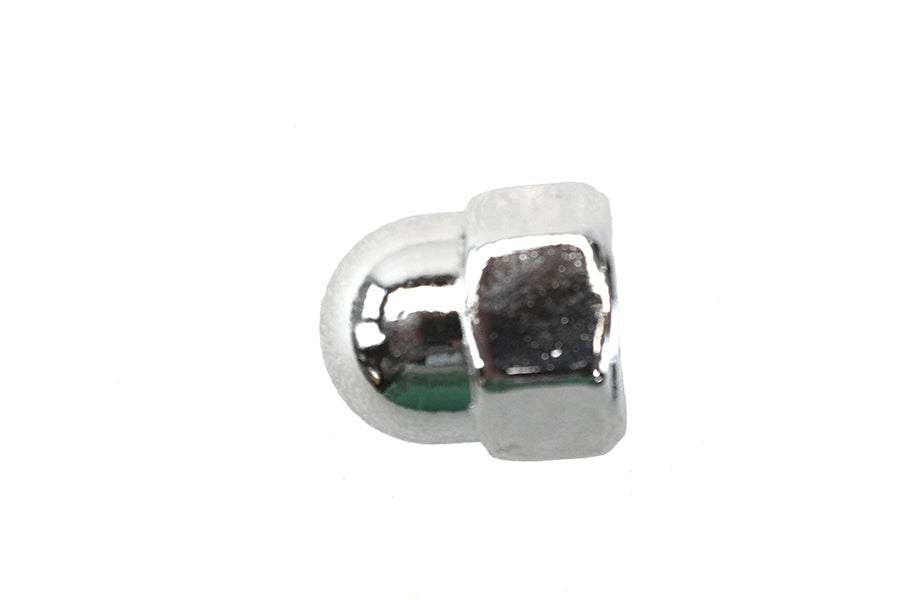 Chrome Acorn Nut Fine 1/2 inch-20 Thread
