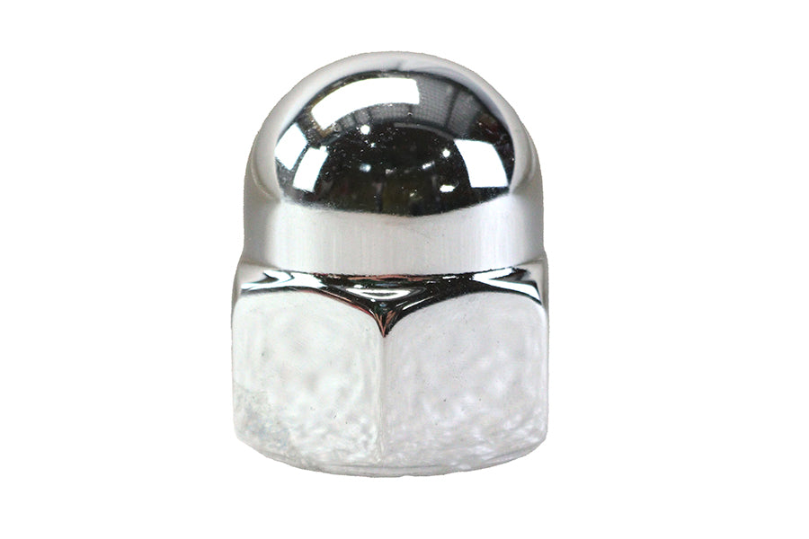 Chrome Acorn Nut Fine 5/8 inch-18 Thread