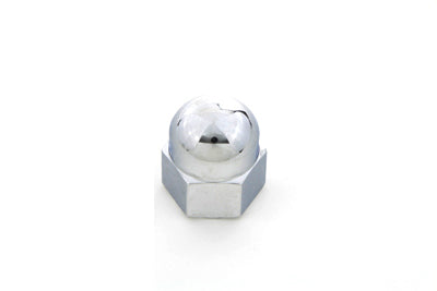 Chrome Acorn Nut Fine 3/4 inch-16 Thread