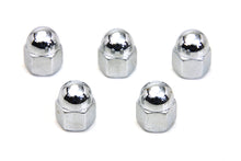 Load image into Gallery viewer, Chrome Acorn Nut 1/4 inch-20 Coarse Thread
