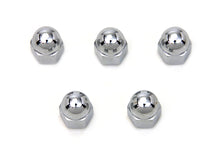 Load image into Gallery viewer, Chrome Acorn Nut 1/4 inch-20 Coarse Thread