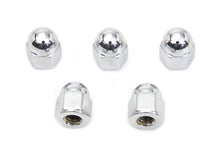 Load image into Gallery viewer, Chrome Acorn Nut 1/4 inch-20 Coarse Thread