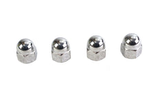 Load image into Gallery viewer, Chrome Acorn Nut 5/16 inch-18 Coarse Thread