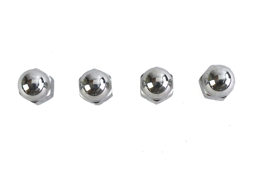 Chrome Acorn Nut 5/16 inch-18 Coarse Thread
