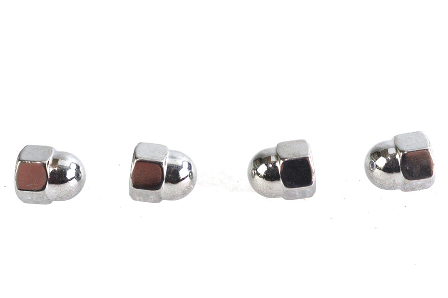 Chrome Acorn Nut 5/16 inch-18 Coarse Thread