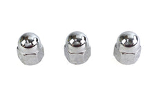 Load image into Gallery viewer, Chrome Acorn Nut 3/8 inch-16 Coarse Thread