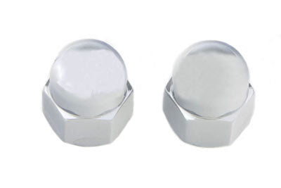 Chrome Acorn Nut 1/2 inch-13 Coarse Thread