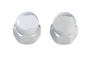 Chrome Acorn Nut 1/2 inch-13 Coarse Thread