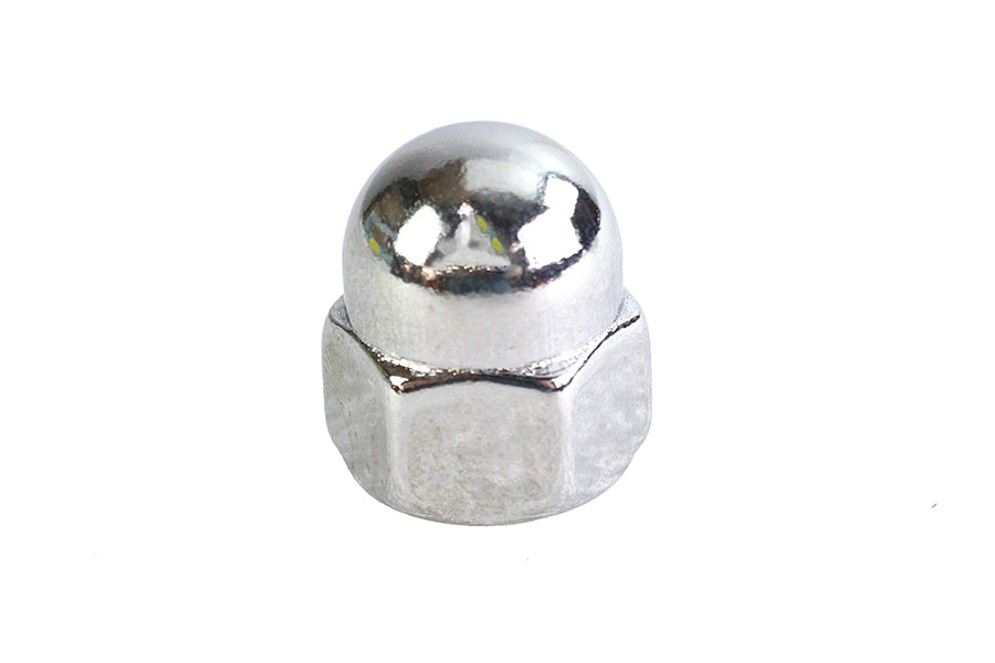 Chrome Acorn Nut 1/2 inch-13 Coarse Thread