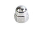 Chrome Acorn Nut 1/2 inch-13 Coarse Thread