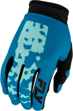 Load image into Gallery viewer, Girl's Lite Flake Gloves Aqua/Teal/Black Yl