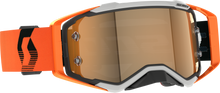 Load image into Gallery viewer, Prospect Amp Gogggle Grey/Orange Gold Chrome Works