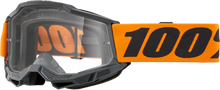 Load image into Gallery viewer, Strata 2 Goggle Neon Orange Clear Lens