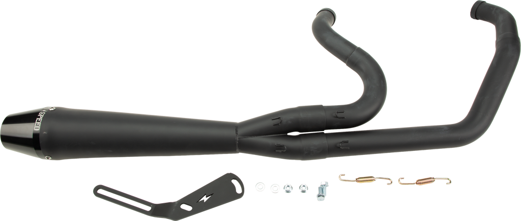 2in1 Tc Flt Full Length Pipe Black