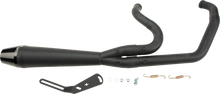 Load image into Gallery viewer, 2in1 Tc Flt Full Length Pipe Black