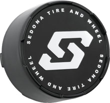 Load image into Gallery viewer, Split 6 Wheel Replacment Cap Black 4/137 4/156