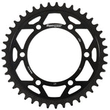 Supersprox Rear Edge Sprocket Steel 41t-520 Blk Hon/Kaw/Suz/Yam 109-48641