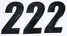 Load image into Gallery viewer, Number 2 Black 4" 3/Pk