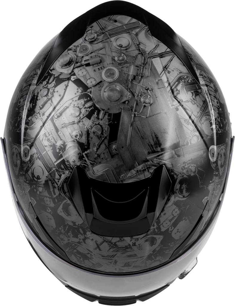 Sentinel Mech Helmet Black/Grey/Red Xl