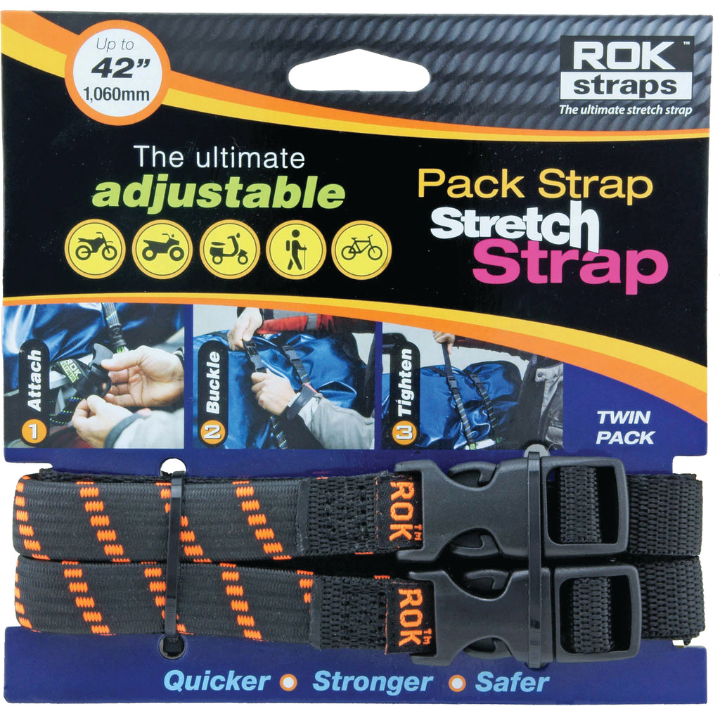 Pack Strap Black/Orange 12"X42"X5/8"