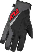 Load image into Gallery viewer, Title Gloves Grey/Black/Red 3x