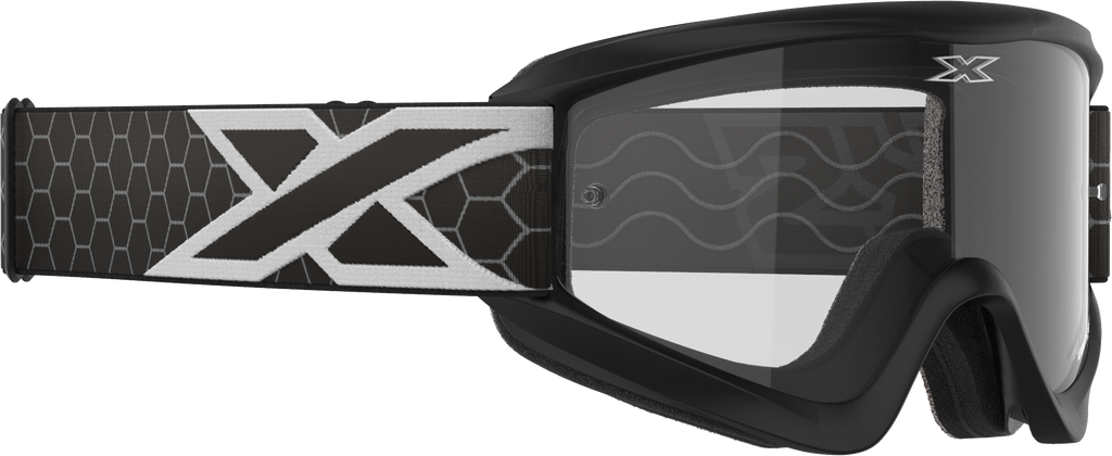 Flat Out Clear Goggle Black/White Clear