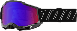Accuri 2 Goggle Blackline Mirror Red/Blue Lens