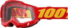 Load image into Gallery viewer, Accuri 2 Junior Goggle Red Clear Lens