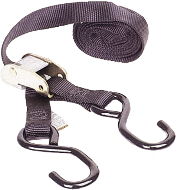 Classic Tie Downs Black 66"X1" Pair