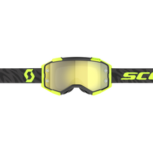 Load image into Gallery viewer, Fury Goggle Zebra Blk/Ne Ylw Ylw Crm Wrk
