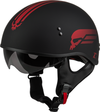 Load image into Gallery viewer, Hh 65 Retribution Helmet Matte Black/Red Md