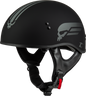 Hh 65 Retribution Helmet Matte Black/Silver Md