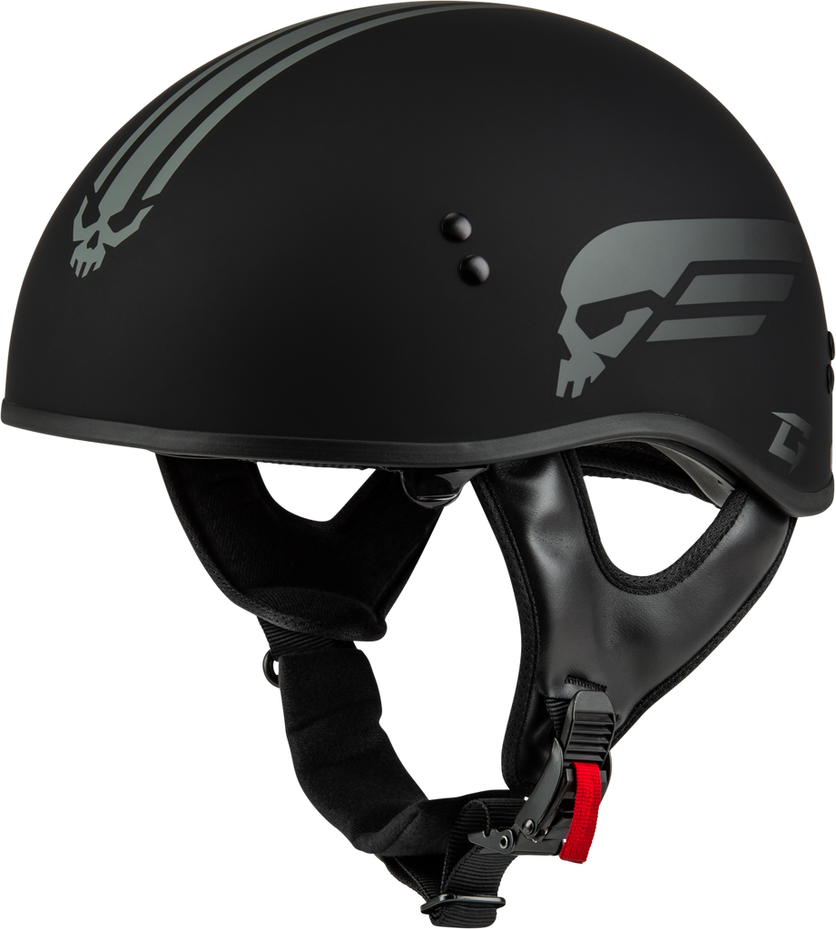 Hh 65 Retribution Helmet Matte Black/Silver Xs