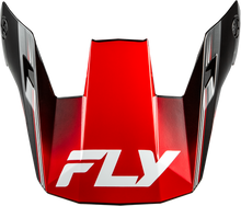 Load image into Gallery viewer, Rayce Repeat Helmet Visor Black/Red Xl