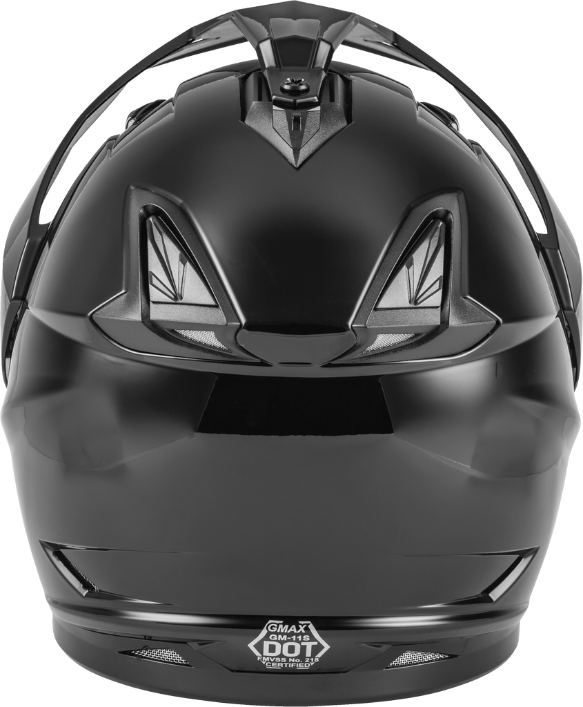 Gm 11 Dual Sport Helmet Black  2x