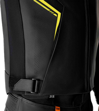 Load image into Gallery viewer, S1 D3o Leather Jacket Blk/Gry/Flo Yel 3x