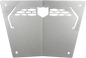 Front Sport Bumper Skid Plate Sparkle Silver Metallic