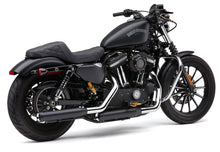 Load image into Gallery viewer, 3" Nh Series Slip Ons Black Sportster 04 13