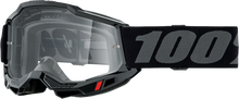 Load image into Gallery viewer, Accuri 2 Goggle Black Clear Lens