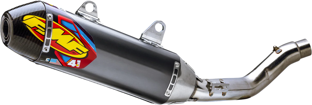Factory 4.1 Rct Slip On Stainless W/ Carbon Cap