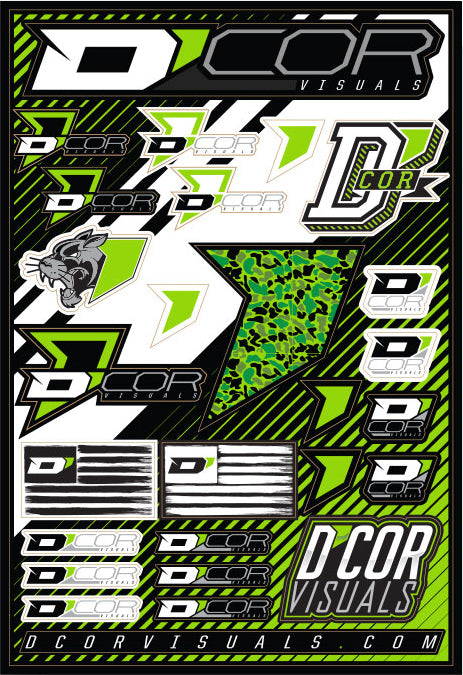 Logo Decal Sheet 12"X18"