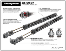 Load image into Gallery viewer, Air Strike Forks Silver Lugs Grom/Monkey