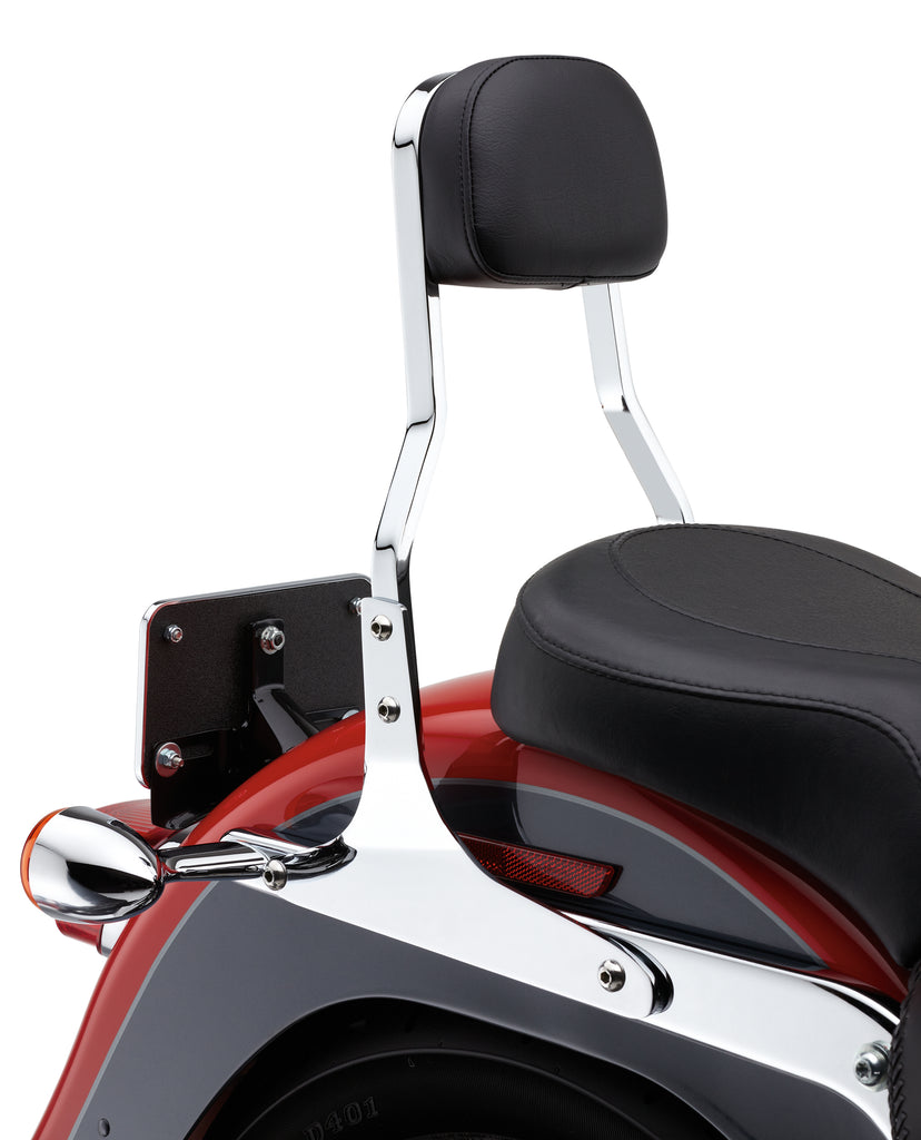 Short Sissy Bar Chrome Flst 00 06