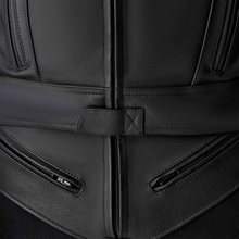 Load image into Gallery viewer, Tractech Evo D3o Jacket Blk/Flo Red Leather Md