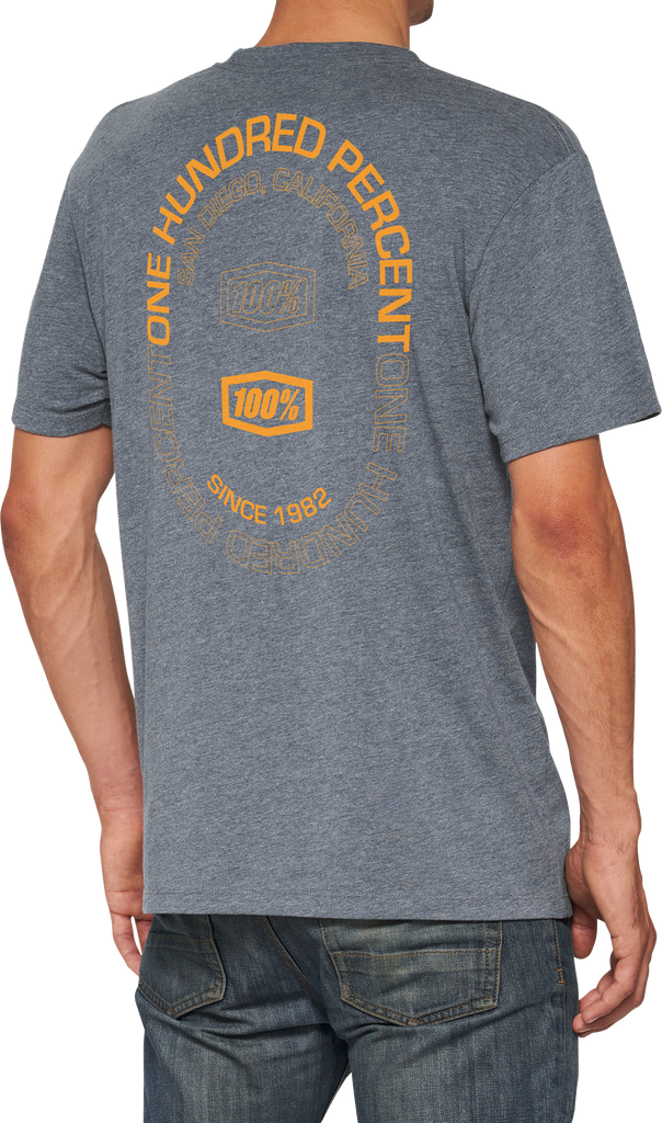 Tronix Ss Tee Charcoal Heather Sm
