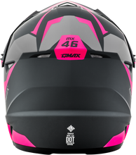 Load image into Gallery viewer, Mx 46 Cyclus Hemet Matte Grey/Pink Md