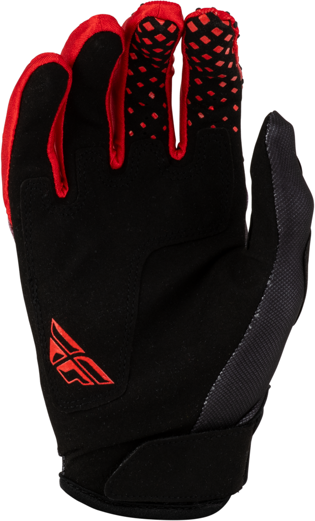 Youth Kinetic Fade Gloves Black/Red/White Ym