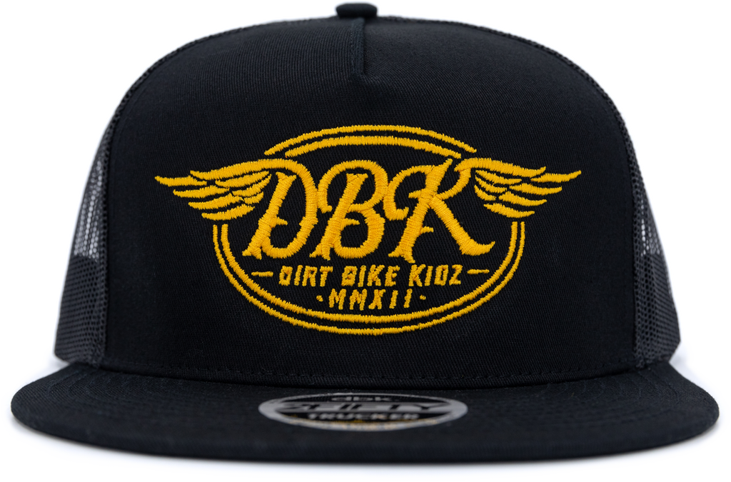 Goldwings 2fifty Snapback Hat Black