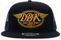 Goldwings 2fifty Snapback Hat Black